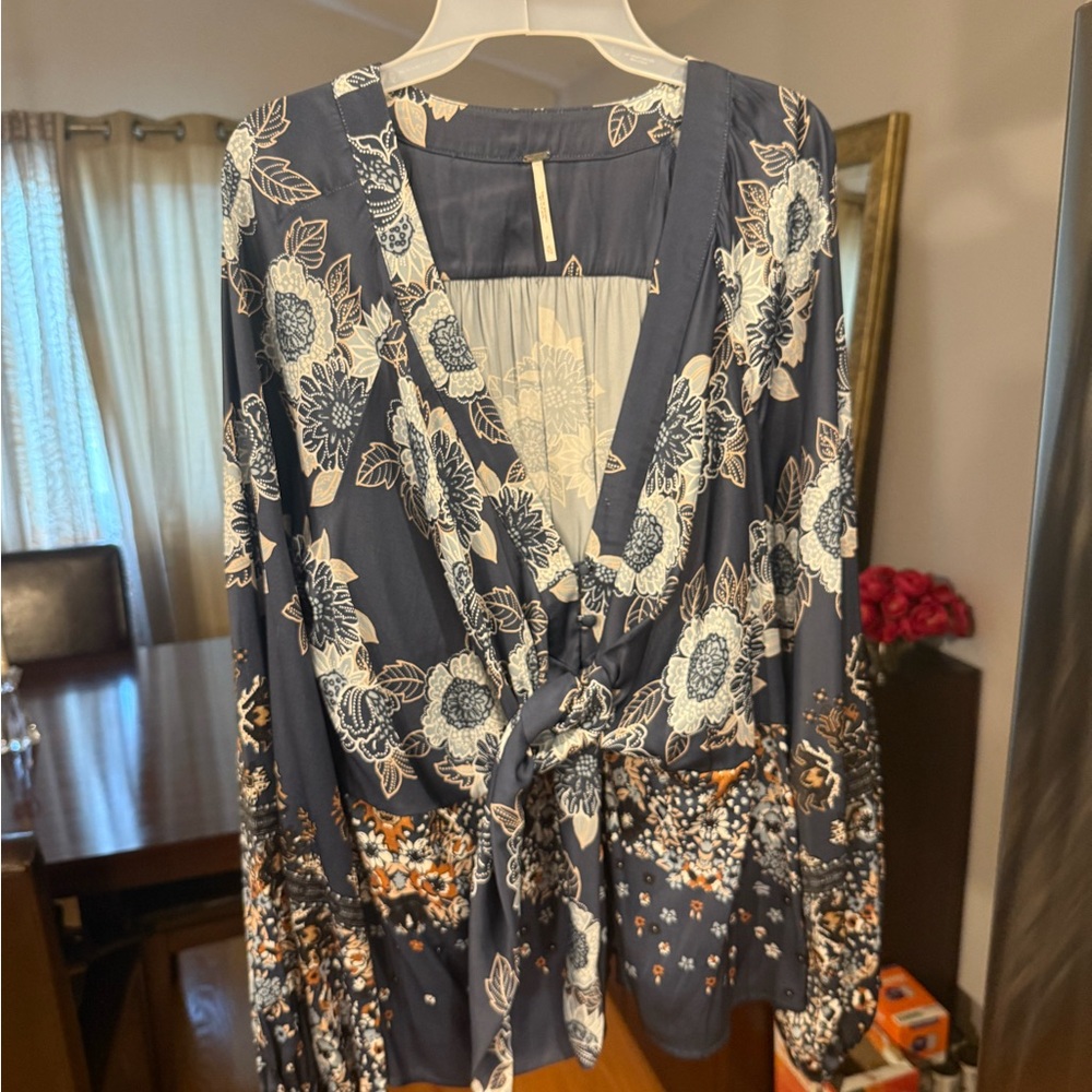 Free People Run Free Blouse